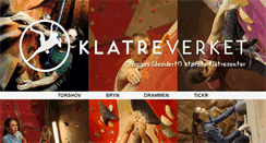 Desktop Screenshot of klatreverket.no